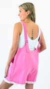Easy Days Pocket Romper - Pink-200 Dresses/Jumpsuits/Rompers-HYFVE-Coastal Bloom Boutique, find the trendiest versions of the popular styles and looks Located in Indialantic, FL
