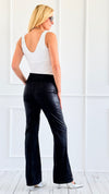 Velvet Luxe Wide-Leg Pants-170 Bottoms/Shorts-Heimish-Coastal Bloom Boutique, find the trendiest versions of the popular styles and looks Located in Indialantic, FL