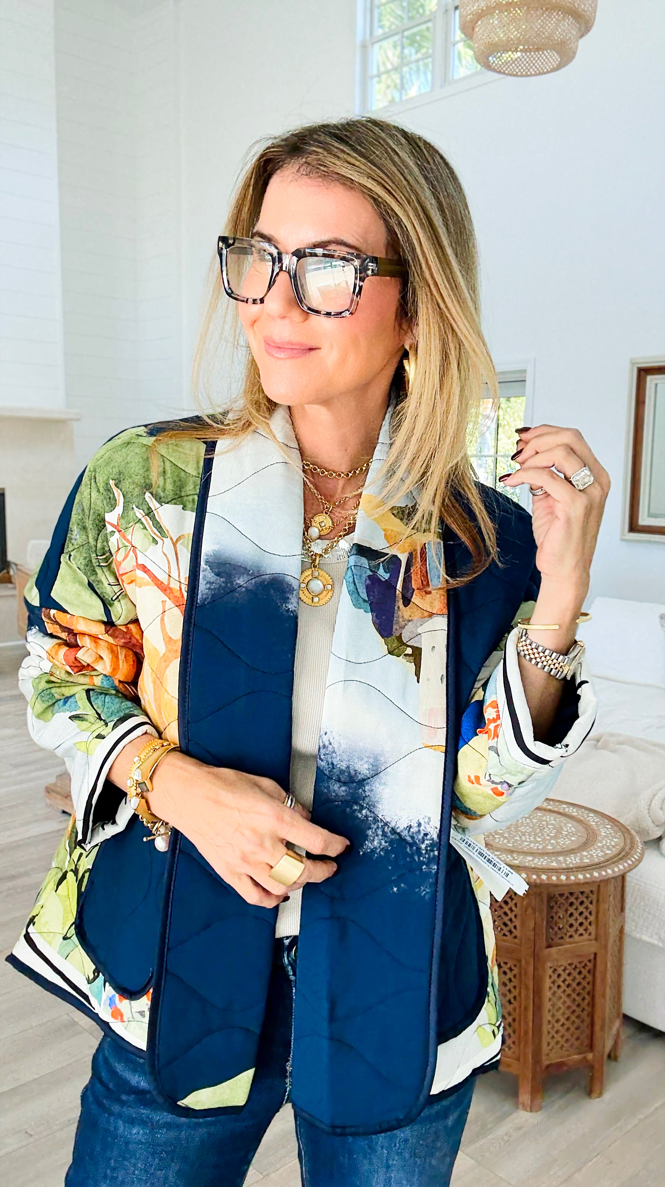 Countryside Canvas Italian Jacket-160 Jackets-K2-Coastal Bloom Boutique, find the trendiest versions of the popular styles and looks Located in Indialantic, FL