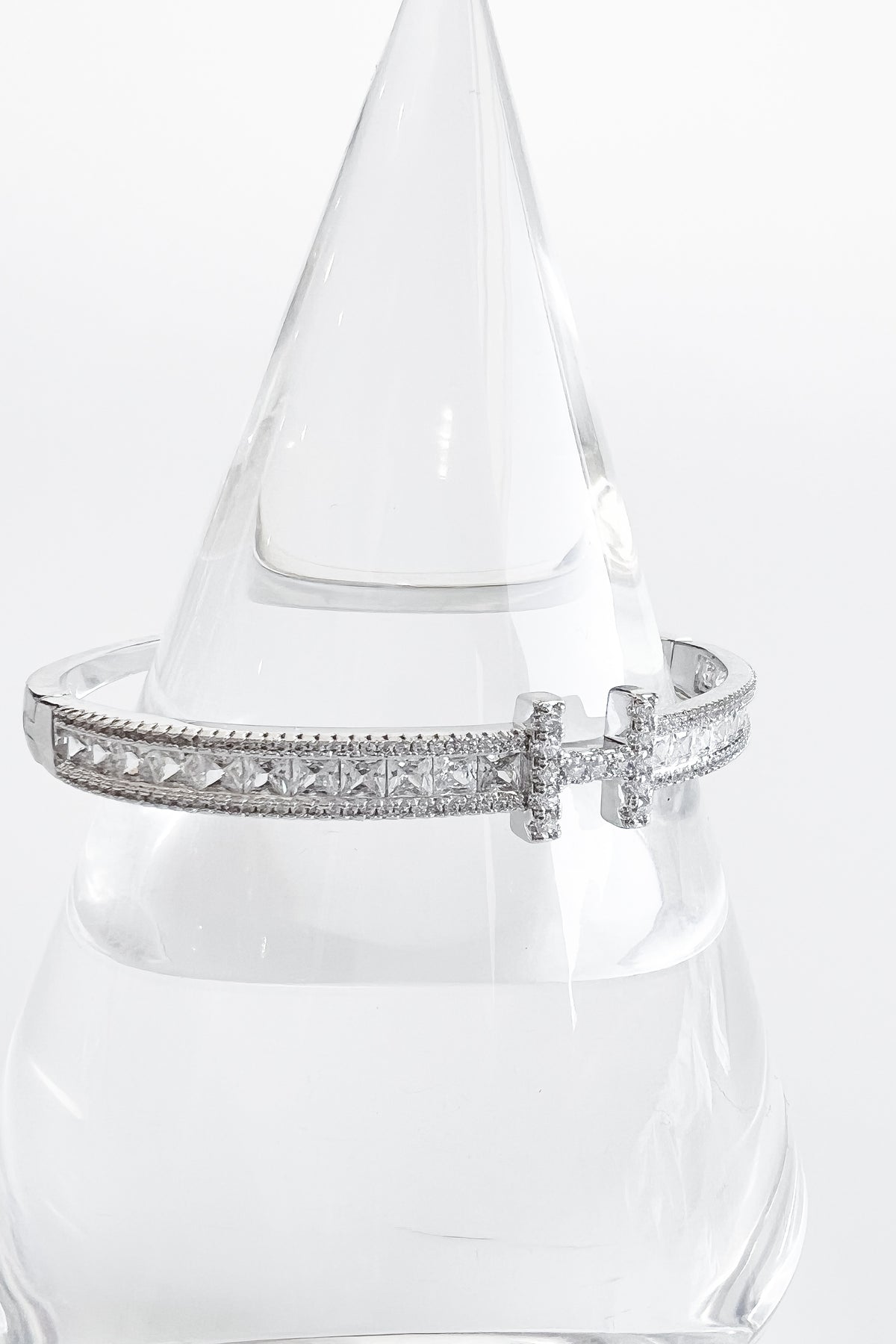 Inspired Eternity CZ "H" Bracelet-230 Jewelry-NYC-Coastal Bloom Boutique, find the trendiest versions of the popular styles and looks Located in Indialantic, FL