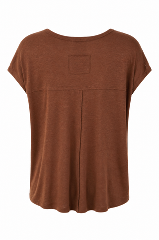 Relaxed Scoop Neck Top