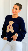 Teddy Talk Knit Sweater-140 Sweaters-JODIFL-Coastal Bloom Boutique, find the trendiest versions of the popular styles and looks Located in Indialantic, FL