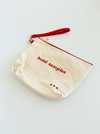 Canvas Catch All Pouch-260 Other Accessories-pretty simple-Coastal Bloom Boutique, find the trendiest versions of the popular styles and looks Located in Indialantic, FL