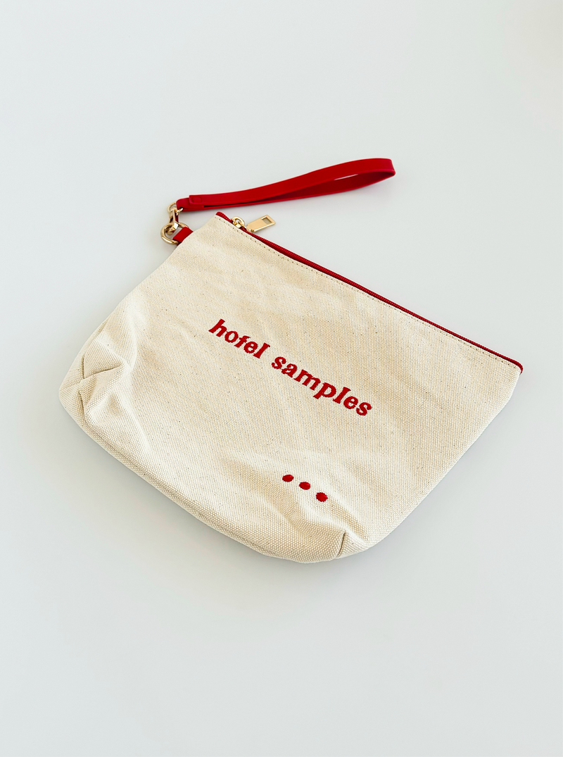 Canvas Catch All Pouch-260 Other Accessories-pretty simple-Coastal Bloom Boutique, find the trendiest versions of the popular styles and looks Located in Indialantic, FL