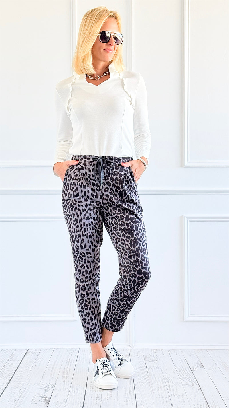 Fierce Focus Relaxed Italian Jogger Pants-180 Joggers-VENTI6 OUTLET-Coastal Bloom Boutique, find the trendiest versions of the popular styles and looks Located in Indialantic, FL