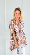 Animalia Halo Italian Button Down Top-110 short Sleeve Top-IT UNIQ-Coastal Bloom Boutique, find the trendiest versions of the popular styles and looks Located in Indialantic, FL
