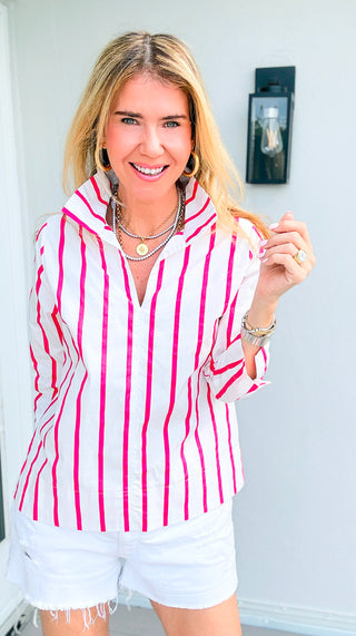 Modern Classic Top - Pink