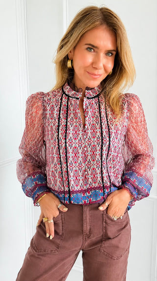 Bohemian Mirage Blouse