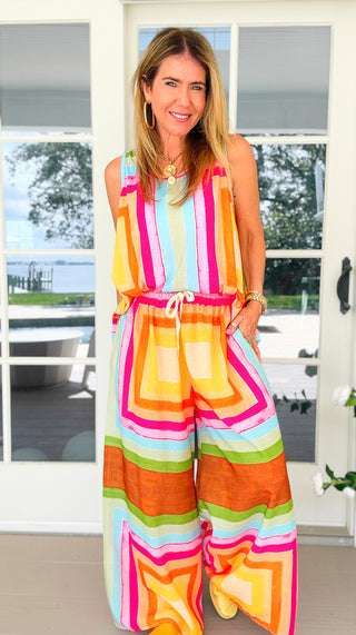 Sunset Glow Italian Pant