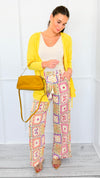 Waffle Winks Elastic Pants-170 Bottoms-DOE AND RAE-Coastal Bloom Boutique, find the trendiest versions of the popular styles and looks Located in Indialantic, FL
