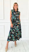 Button Down Safari Dress-200 Dresses/Jumpsuits/Rompers-Taelynn-Coastal Bloom Boutique, find the trendiest versions of the popular styles and looks Located in Indialantic, FL