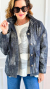 Denim Fade Italian Jacket-160 Jackets-V SKY-Coastal Bloom Boutique, find the trendiest versions of the popular styles and looks Located in Indialantic, FL