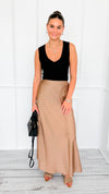Isabella Italian Skirt- Coco-170 Bottoms-SEE YOU IN ROME-Coastal Bloom Boutique, find the trendiest versions of the popular styles and looks Located in Indialantic, FL