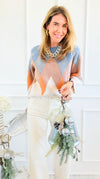 Bold Colorblock Knit Sweater-140 Sweaters-Anniewear-Coastal Bloom Boutique, find the trendiest versions of the popular styles and looks Located in Indialantic, FL