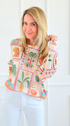 Mai Tai Majesty Italian St Tropez Sweater-140 Sweaters-SORPRESA-Coastal Bloom Boutique, find the trendiest versions of the popular styles and looks Located in Indialantic, FL