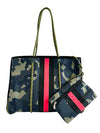 Red Stripe Camo Tote Bag-240 Bags-Peace Love Fashion-Coastal Bloom Boutique, find the trendiest versions of the popular styles and looks Located in Indialantic, FL