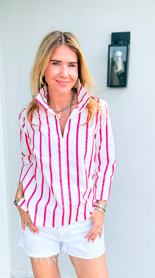 Modern Classic Top - Pink