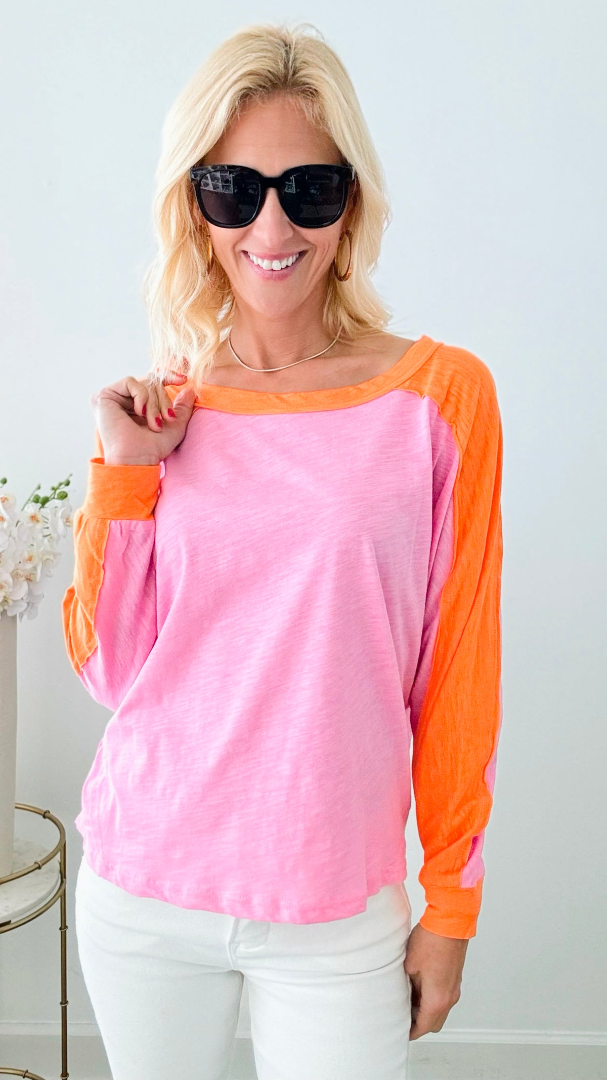Sunday Morning Top-130 Long Sleeve Tops-Before You-Coastal Bloom Boutique, find the trendiest versions of the popular styles and looks Located in Indialantic, FL