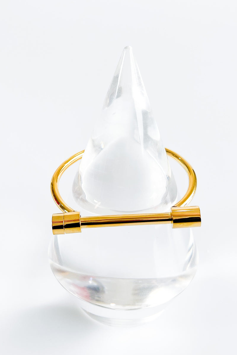 Stainless Steel Horsebit Bangle Bracelet-230 Jewelry-NYC-Coastal Bloom Boutique, find the trendiest versions of the popular styles and looks Located in Indialantic, FL