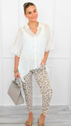 Relaxed Charm Hi-Lo Top-100 Sleeveless Tops-mystree-Coastal Bloom Boutique, find the trendiest versions of the popular styles and looks Located in Indialantic, FL
