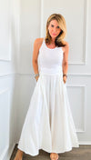 Flowy Wide Leg Pants-170 Bottoms-BucketList-Coastal Bloom Boutique, find the trendiest versions of the popular styles and looks Located in Indialantic, FL