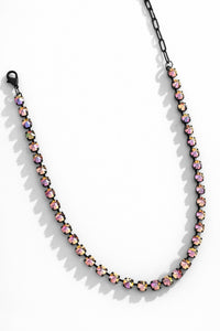 Sarina Necklace in Midnight Express - Smutt Sparkling Stud -  TOVA