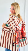 Twin Tigri Italian Jacket-160 Jackets-Italianissimo-Coastal Bloom Boutique, find the trendiest versions of the popular styles and looks Located in Indialantic, FL