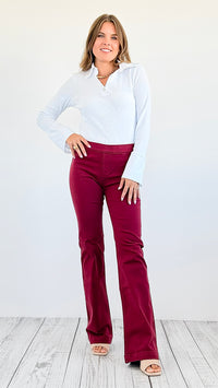 High-Waist Stretch Pants-190 Denim-Jelly Jeans-Coastal Bloom Boutique, find the trendiest versions of the popular styles and looks Located in Indialantic, FL