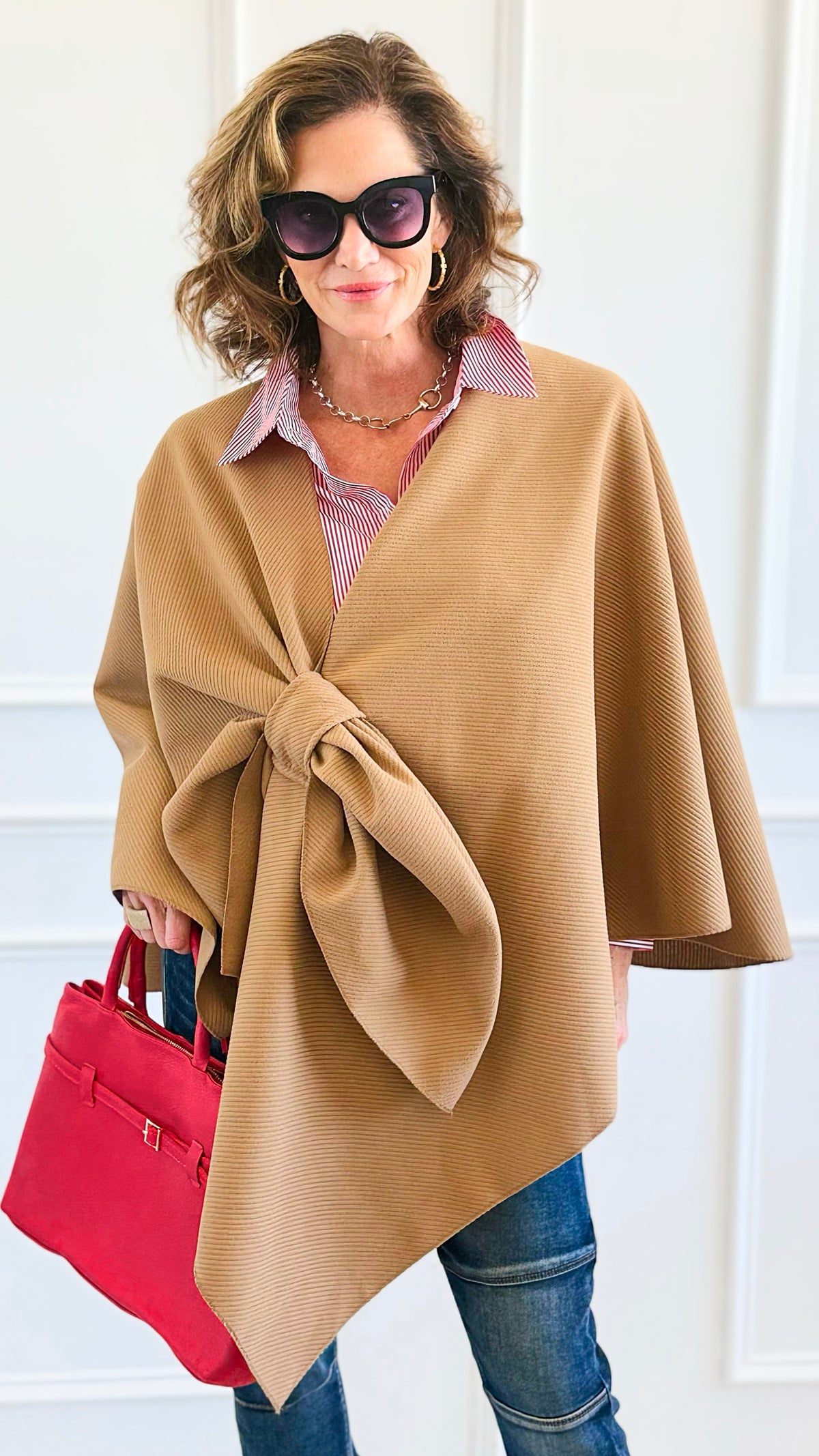 Starlight Wrap Italian Shawl- Camel-150 Cardigans/Layers-SEE YOU IN ROME-Coastal Bloom Boutique, find the trendiest versions of the popular styles and looks Located in Indialantic, FL