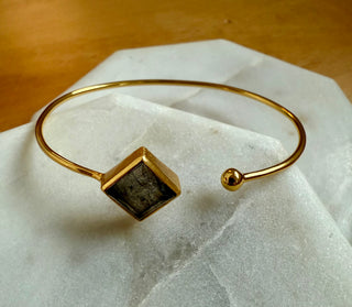 Betty Deals - Celeste Curve Bracelet - Labradorite-230 Jewelry-Betty Carre-Coastal Bloom Boutique, find the trendiest versions of the popular styles and looks Located in Indialantic, FL