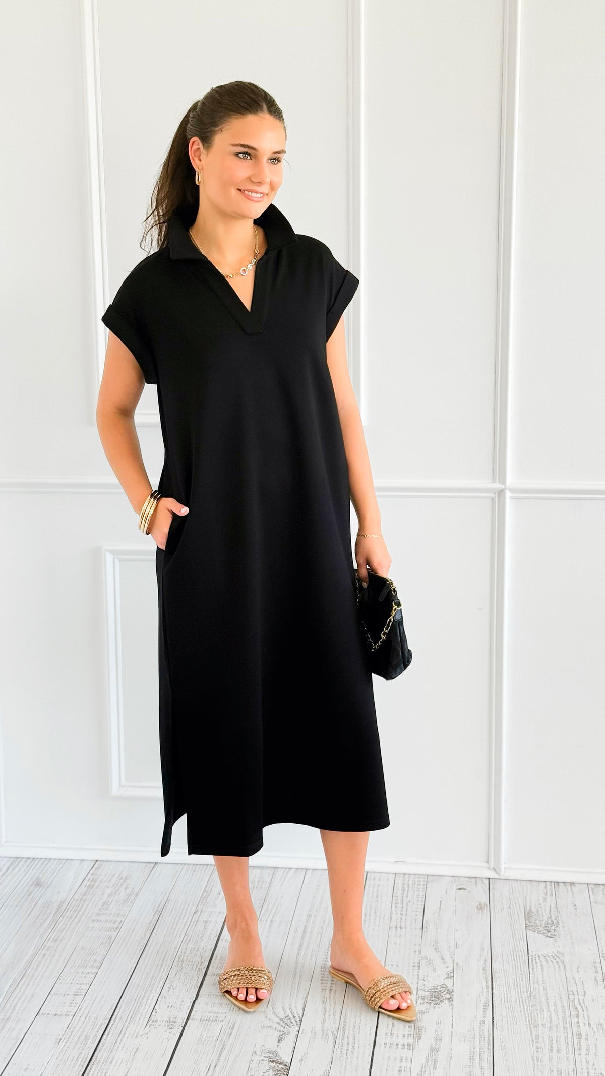 Desert Whisper Midi Dress-200 Dresses/Jumpsuits/Rompers-JODIFL-Coastal Bloom Boutique, find the trendiest versions of the popular styles and looks Located in Indialantic, FL