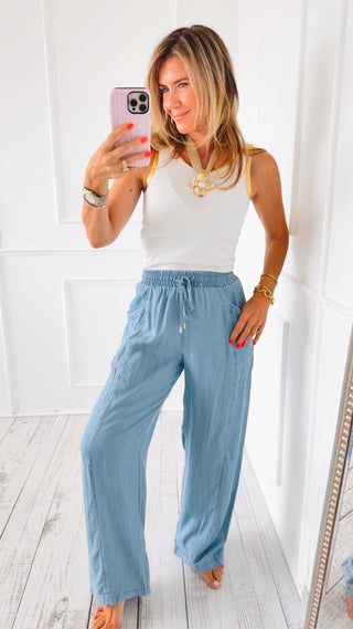 Harbor Drift Wide Leg Pants