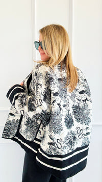 Adorable Italian Jacket- Black-160 Jackets-K2-Coastal Bloom Boutique, find the trendiest versions of the popular styles and looks Located in Indialantic, FL