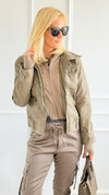 Urban Edge Utility Jacket-160 Jackets-ROUSSEAU-Coastal Bloom Boutique, find the trendiest versions of the popular styles and looks Located in Indialantic, FL