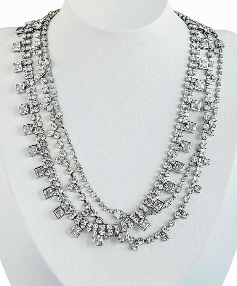 Virginia Necklace - Silver - TOVA-230 Jewelry-TOVA-Coastal Bloom Boutique, find the trendiest versions of the popular styles and looks Located in Indialantic, FL