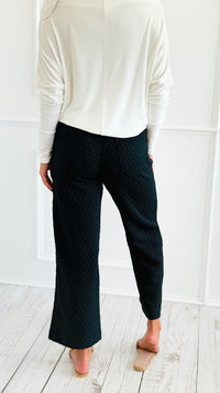 Buttoned Up Quilted Pants-170 Bottoms-VOY-Coastal Bloom Boutique, find the trendiest versions of the popular styles and looks Located in Indialantic, FL