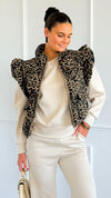 Le Puff Sauvage Vest-160 Jackets-JODIFL-Coastal Bloom Boutique, find the trendiest versions of the popular styles and looks Located in Indialantic, FL