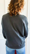 Pre Order - Wanderlust Circus Italian Sweatshirt-110 Long Sleeve Tops-FIRSTAGE-Coastal Bloom Boutique, find the trendiest versions of the popular styles and looks Located in Indialantic, FL