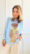 Beary Cool Italian St Tropez Knit-140 Sweaters-Italianissimo-Coastal Bloom Boutique, find the trendiest versions of the popular styles and looks Located in Indialantic, FL