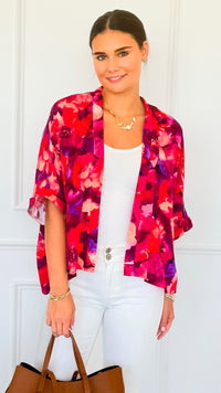 Floral Essence Kimono-150 Cardigans/Layers-Jodifl-Coastal Bloom Boutique, find the trendiest versions of the popular styles and looks Located in Indialantic, FL