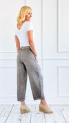 Easy Living Italian Pant- Taupe-170 Bottoms-Tempo-Coastal Bloom Boutique, find the trendiest versions of the popular styles and looks Located in Indialantic, FL