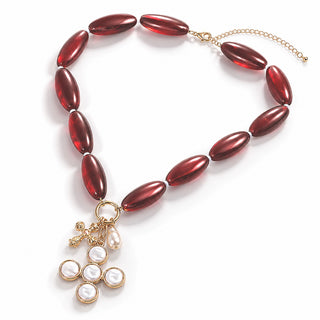 Charm Cluster Necklace