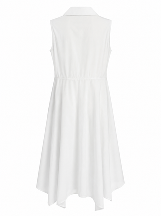 First Class Collar Italian Midi Dress
