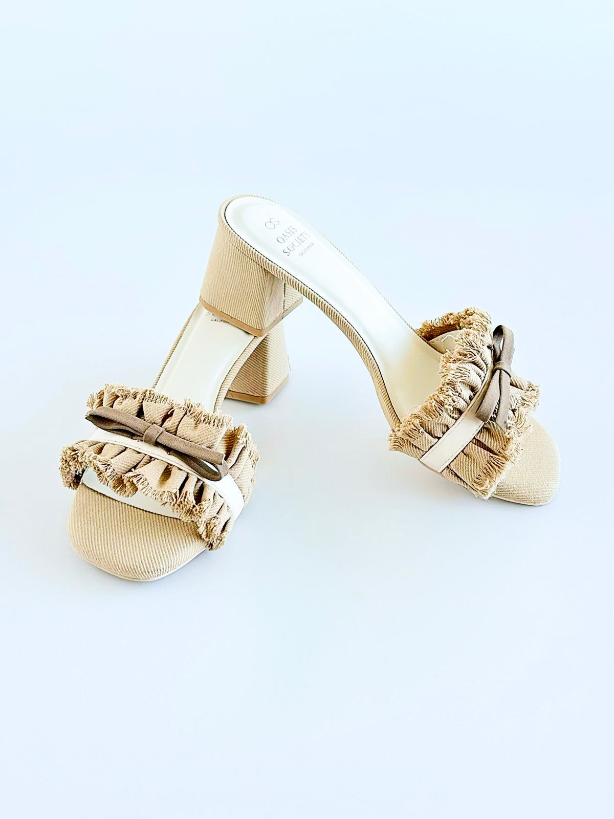 Romance Ruffle Sandals-250 Shoes-Oasis Society-Coastal Bloom Boutique, find the trendiest versions of the popular styles and looks Located in Indialantic, FL