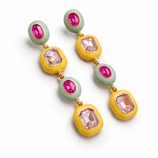 Candy Crystal Necklace Set