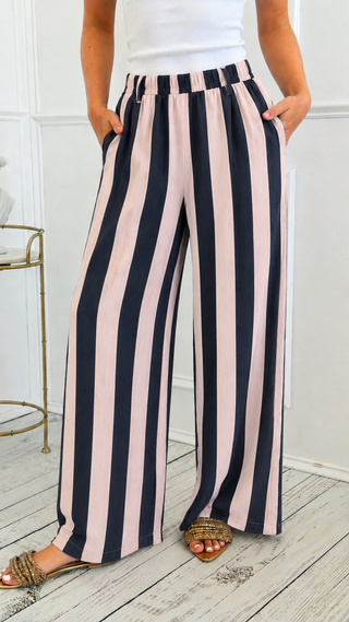 The Finley Riviera Stripe Italian Pant
