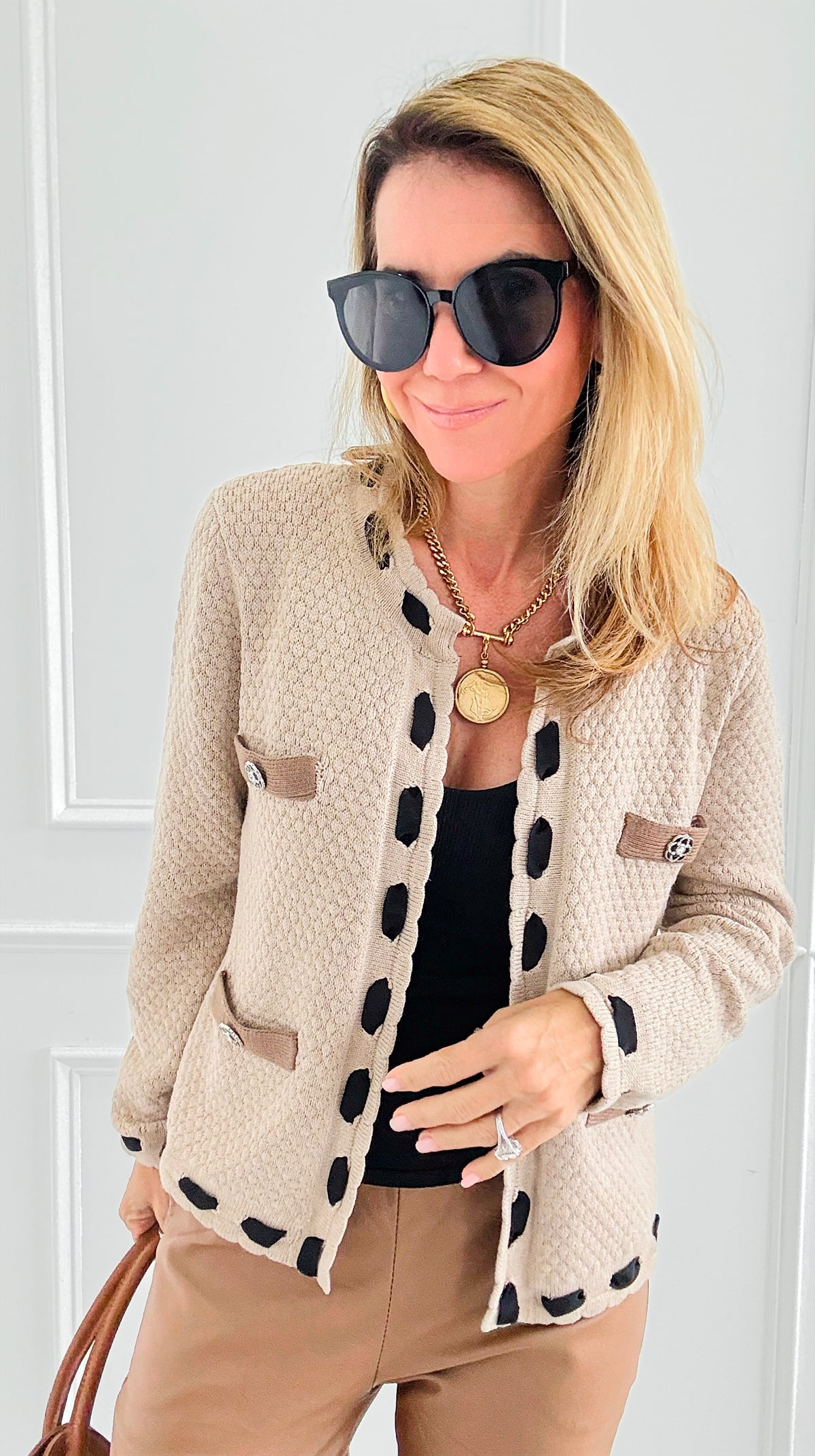 Mellia Textured Cardigan-150 Cardigans/Layers-Fate By LFD-Coastal Bloom Boutique, find the trendiest versions of the popular styles and looks Located in Indialantic, FL