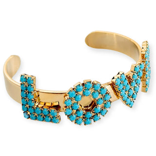 Mini La La Love Cuff Bracelet-230 Jewelry-TOVA-Coastal Bloom Boutique, find the trendiest versions of the popular styles and looks Located in Indialantic, FL