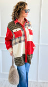 Rustic Remix Patchwork Jacket-160 Jackets-ROUSSEAU-Coastal Bloom Boutique, find the trendiest versions of the popular styles and looks Located in Indialantic, FL