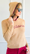 Milano Knit Hoodie-140 Sweaters-Active Basic-Coastal Bloom Boutique, find the trendiest versions of the popular styles and looks Located in Indialantic, FL